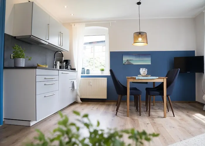 Urlaubsfreude Biedermann Haus Gluecksstein Ferienwohnung Saphir